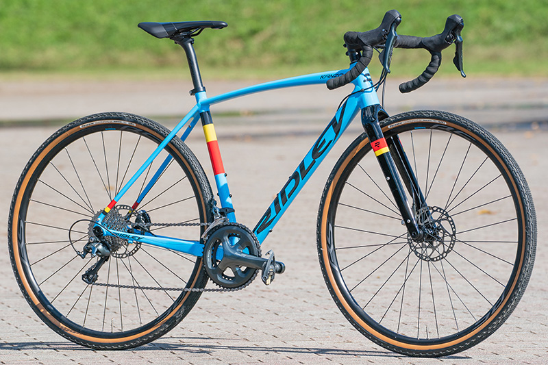 Ridley Kanzo A Disc グラベル寄りロードで釣りに行くイメージ