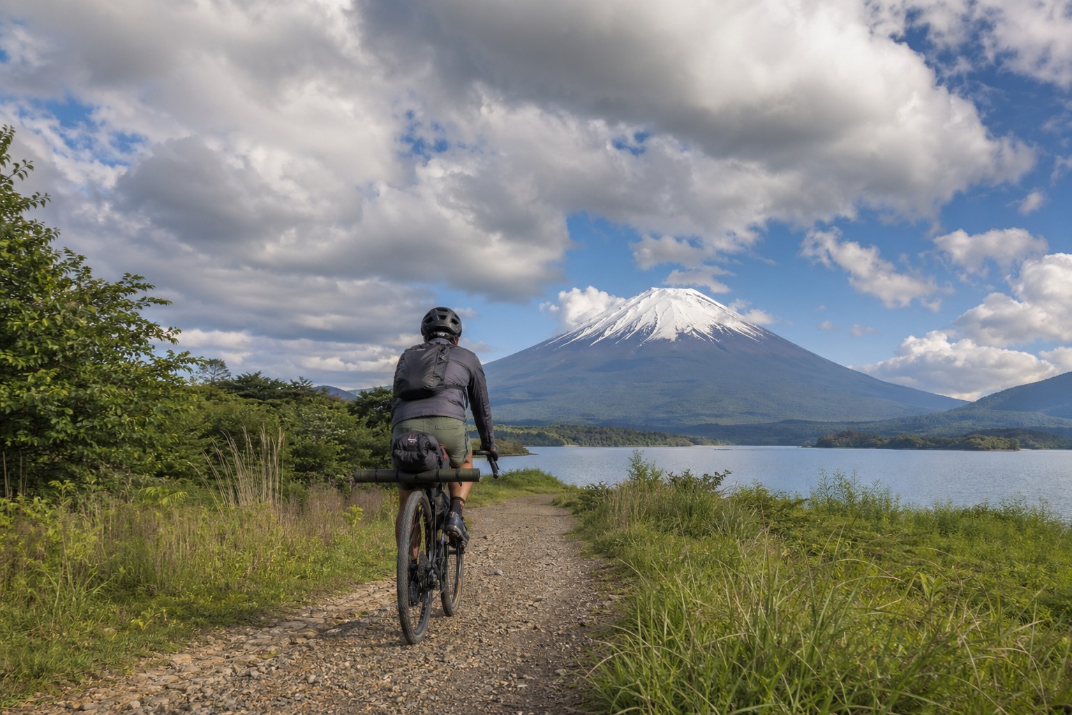 渓流 自転車 釣り パックロッド