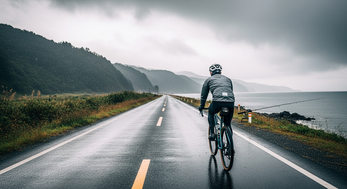 自転車 釣り 雨 対策